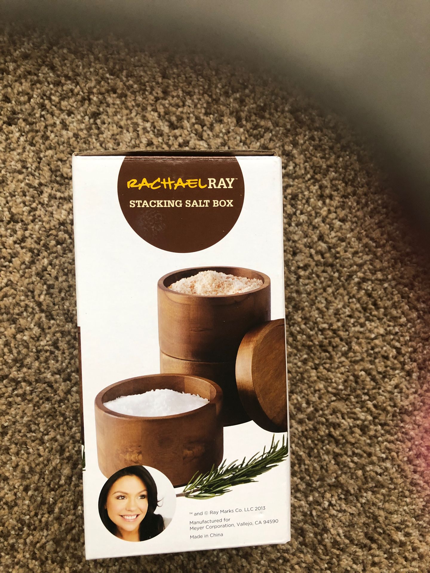RachaelRay stacking salt box