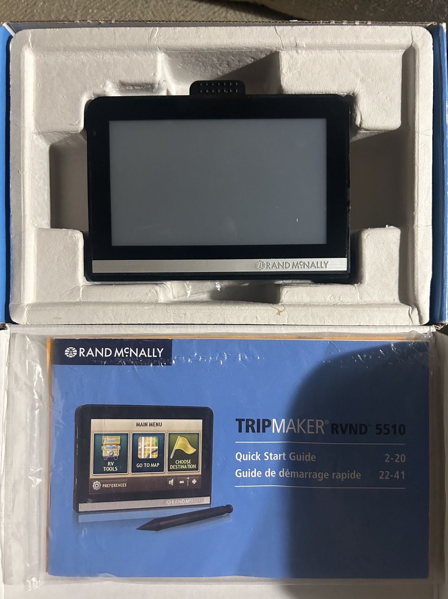 Rand McNally 5510 trip maker