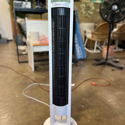OmniBreeze Tower Fan with Internal Oscillation and Wi-Fi