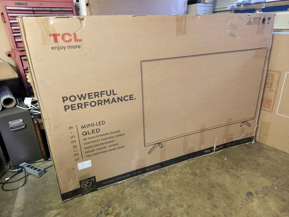 Tv TCL Roku 65", 4k, 65R635 6 Series MiniQled, Smart,