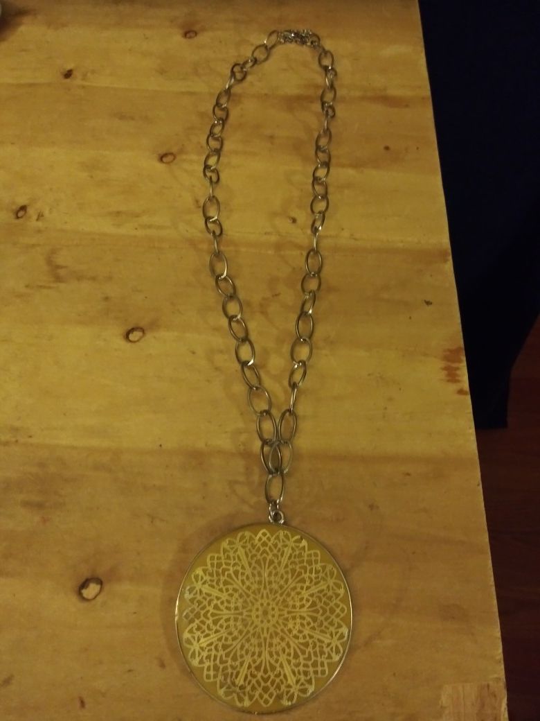 Vintage Medallion With Chain