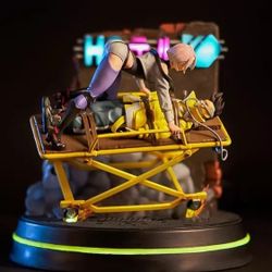 Cyberpunk: Edgerunners - Lucy & David Runaway Statue