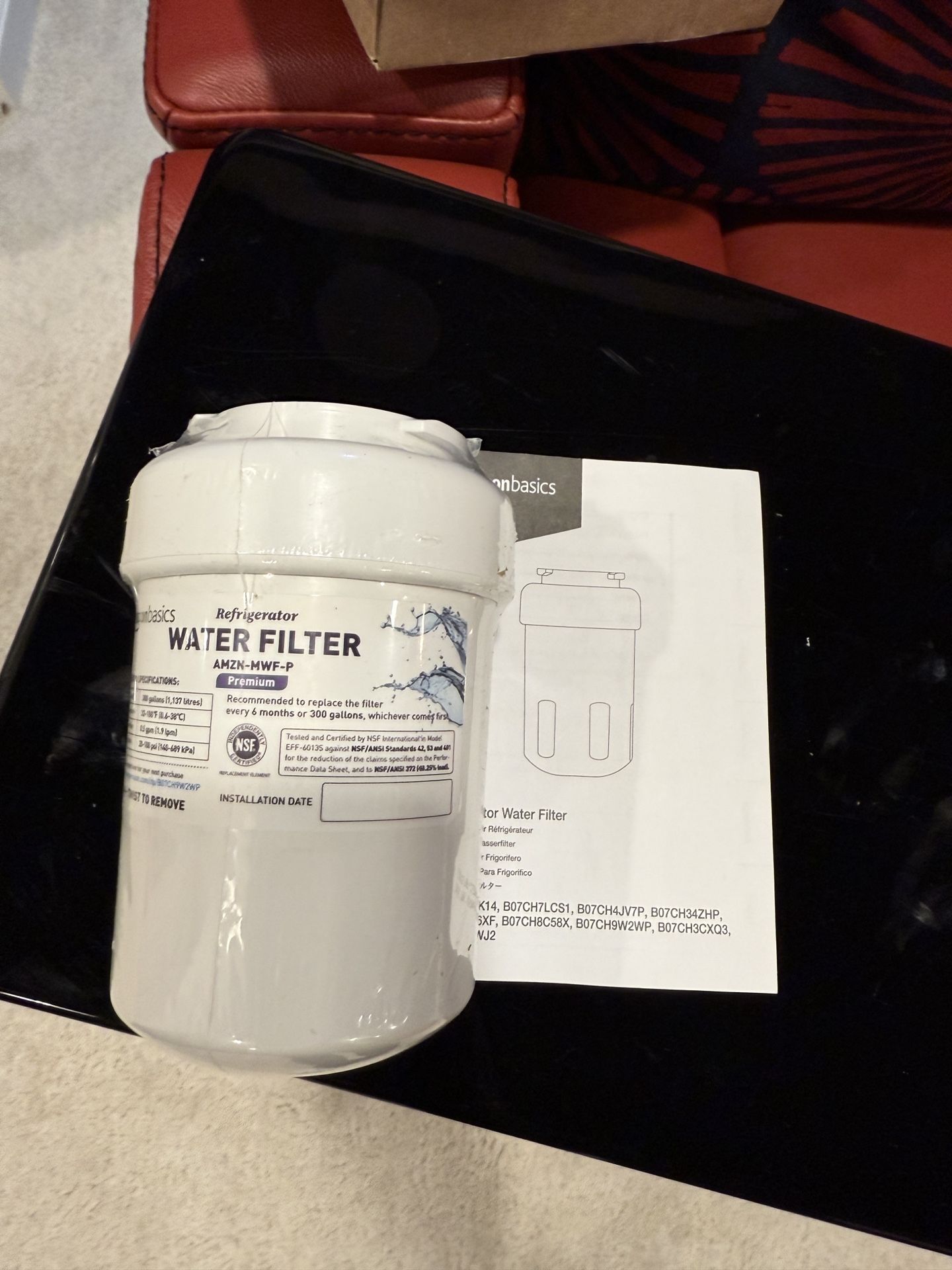 New GE Water Filter Replacement