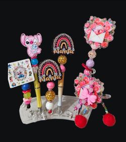 Beaded pens