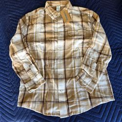 Boys Plaid  shirt $5