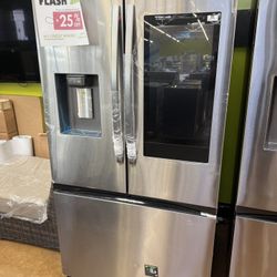 Samsung Family Hub counter depth refrigerator 30 cu ft