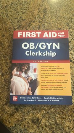 First Aid For The OBGYN Clerkship 5th Edition