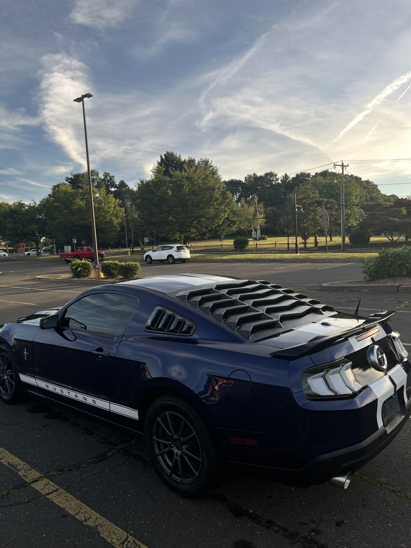 Mustang Rear Louver