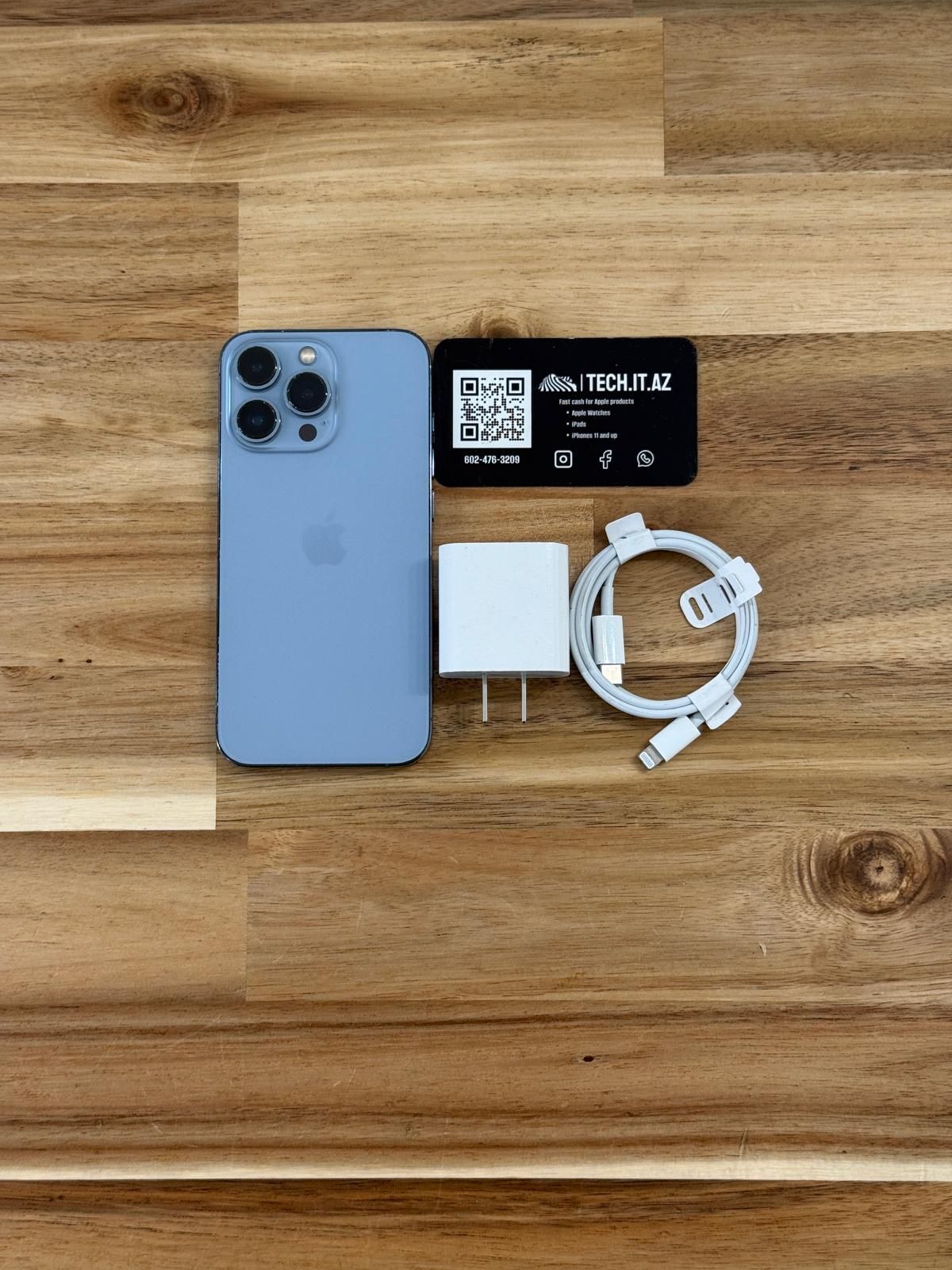 📱 iPhone 13 Pro | 128GB | Sierra Blue | Unlocked (Any Carrier)
