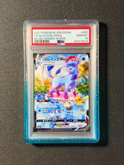 PSA 10 Glaceon 091 VMAX Full Art JP Eevee Hero’s
