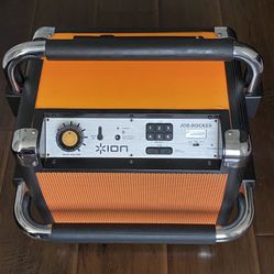 ION Audio Job Rocker Bluetooth Speaker With A New Battery 