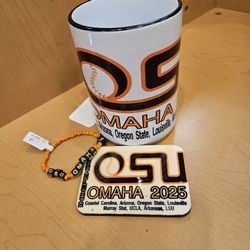 Bundle OSU OMAHA MUG, Bracelet And Nagnet