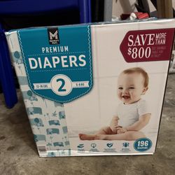 Members Mark Diapers Size 2 ( 196 Count)