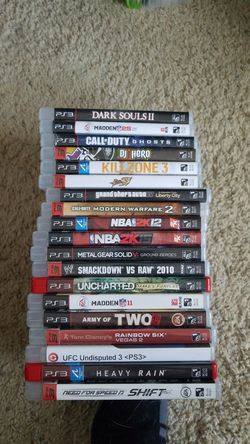 *19 PS3 games*