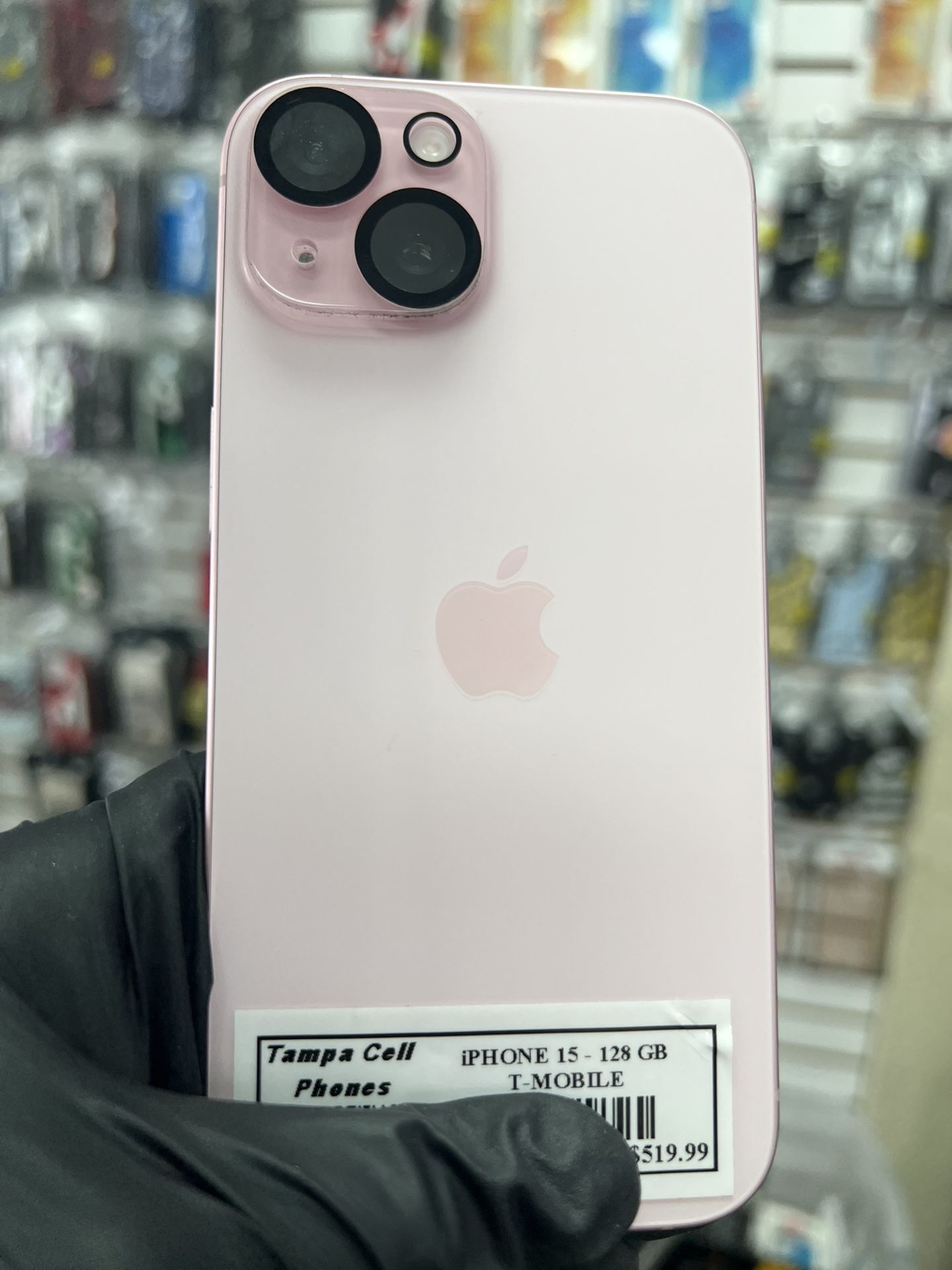 iPhone 15 T-Mobile 128 gb excellent condition! $ 500