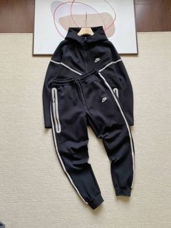 Nike Tech Fleece Tracksuit Set Black