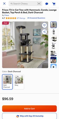 Brand New Frisco 73” Cat Tree – Unopened Box
