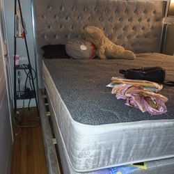 King bed NO Mattress 