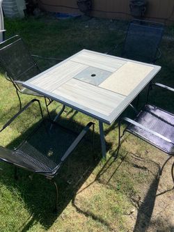 Patio set