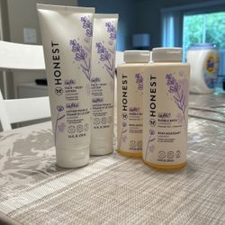 Honest Baby Calm Lavender - Bubble Bath & Lotion 