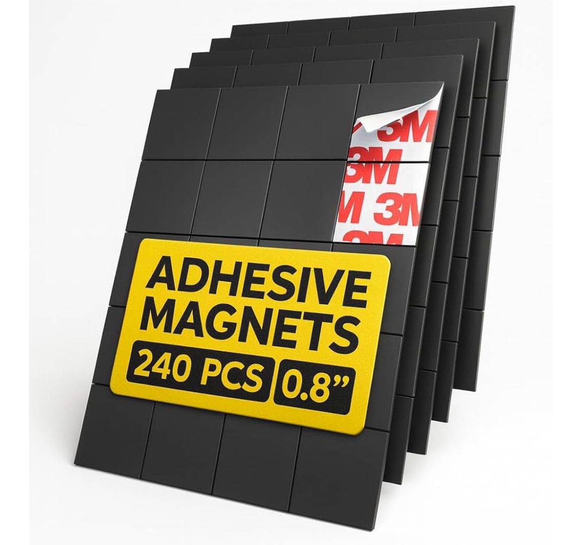 Magnets With Adhesive