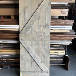 Open Box Barn Door  30*84