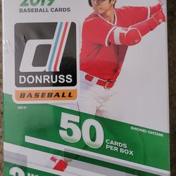 Factory Sealed 2019 Donruss Baseball Cards