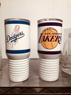 Coffee Tumblers 20 oz Dodgers Lakers