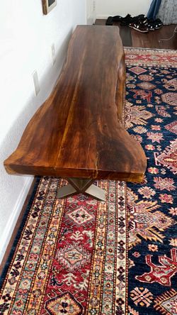 Long wooded bench stool!