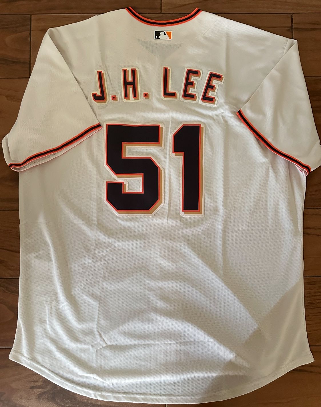 SF Giants Jung Hoo Lee Jersey JH cream 
