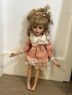 Porcelain Antique Doll Collectible