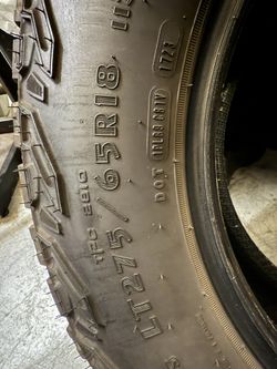275/65/18 Goodyear Wrangler