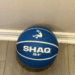 Like New Limited Edition Shaq Full-Size 29.5” Blue Basketball