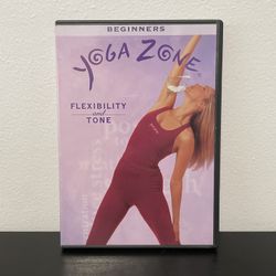 Yoga Zone Flexibility & Tone DVD Beginners Workout Exercise Alan Finger 2002