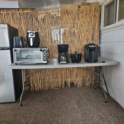 Toaster Oven, Air Fryer, Coffee  Maker(two) Small Slow Cooker