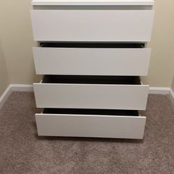 4-drawer MALM dresser- IKEA