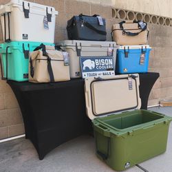 Bison Coolers Close Out Sale!!