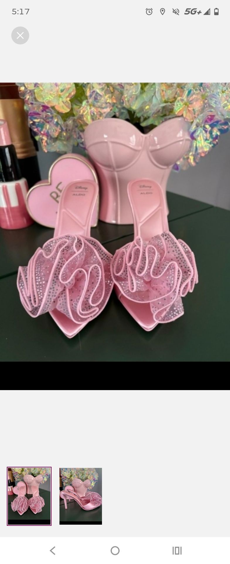 Disney * Aldo heels sz 10 new