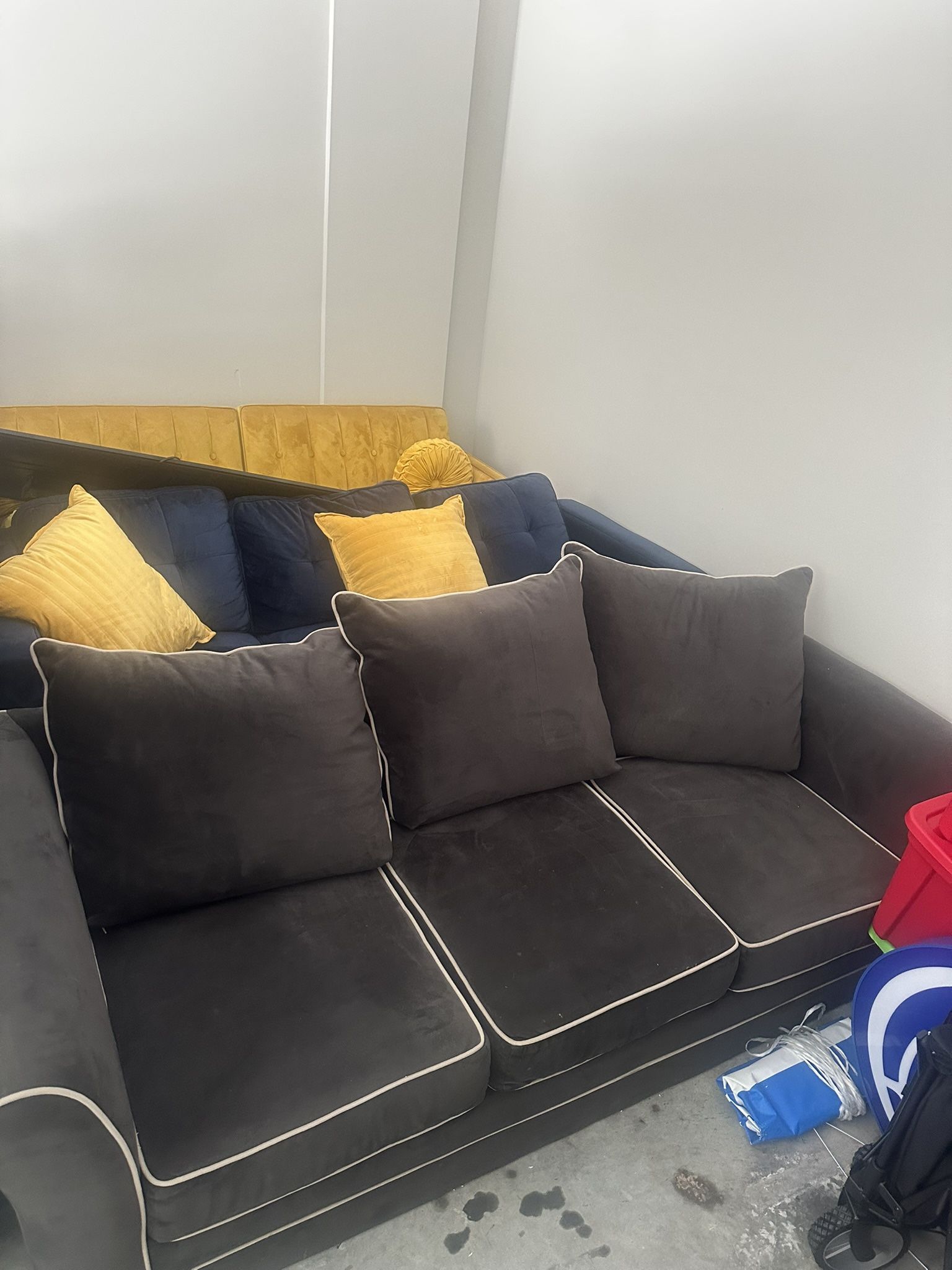 Grey Couch For Sale 