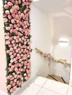 Flowers wall ( any color)