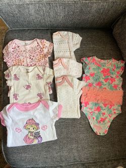 0-3 months baby girl bundle