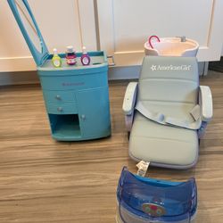 American Girl Doll Beauty Spa and Salon Set