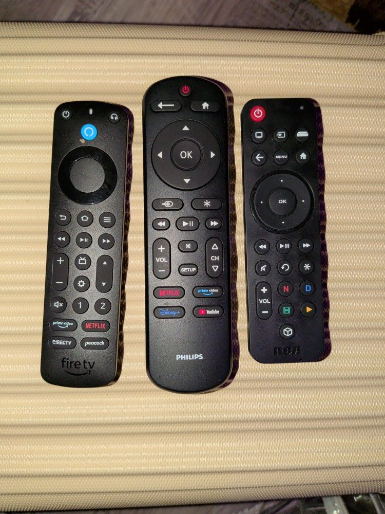 Universal Remotes (RCA, Phillips, And Fire TV Pro )