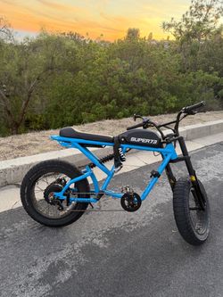 Super73 Electric Bike Blue