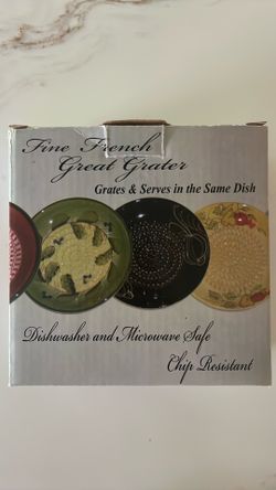 Fine French “Great Grater”