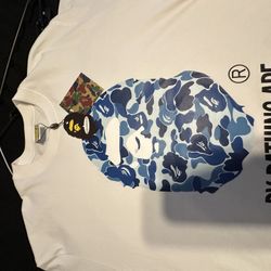 BAPE Ape Head Blue Camo 