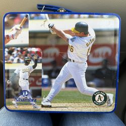 Oakland A’s Tin Lunch Box 