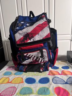 Boombah rolling baseball bag