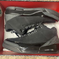 Jordan 3 Size 11 “Black Cat” 