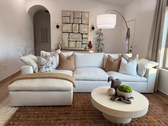 West Elm Sectional Cloud